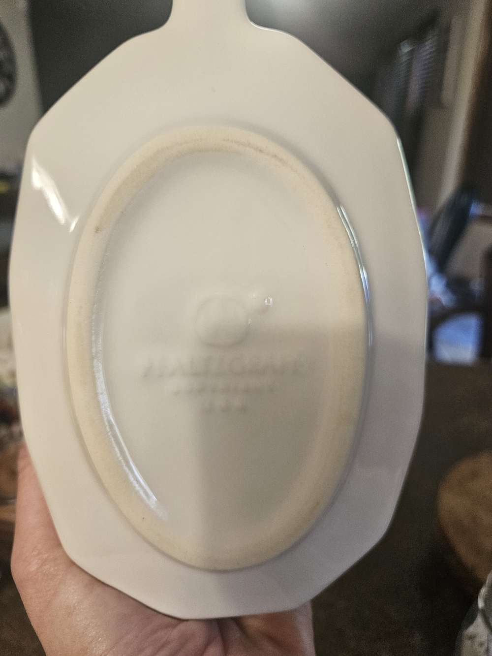 Pfaltzgraff Heritage White Gravy Boat with Underplate - Picture 5 of 5